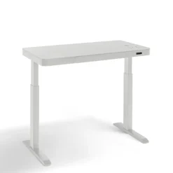 Höhenverstellbarer Schreibtisch BONMEDICO MOVU II weiß