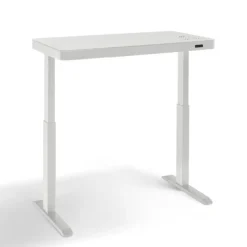 Höhenverstellbarer Schreibtisch BONMEDICO MOVU II weiß