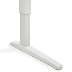 Höhenverstellbarer Schreibtisch BONMEDICO MOVU weiß