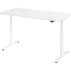 Höhenverstellbarer Schreibtisch 160 x 80 cm Weiß