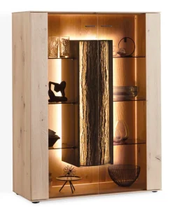 Highboard 106 x 138 x 44 cm braun