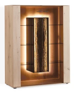 Highboard 106 x 138 x 44 cm braun