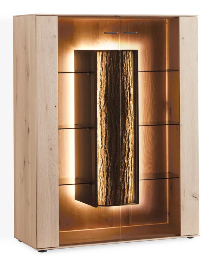 Highboard 106 x 138 x 44 cm braun