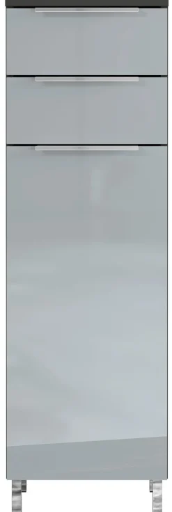 Highboard CORUS Graphit/ silbergrau