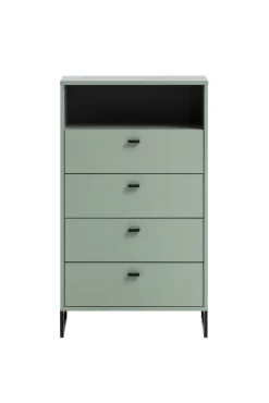 Highboard JANNE 60 x 104 cm grün