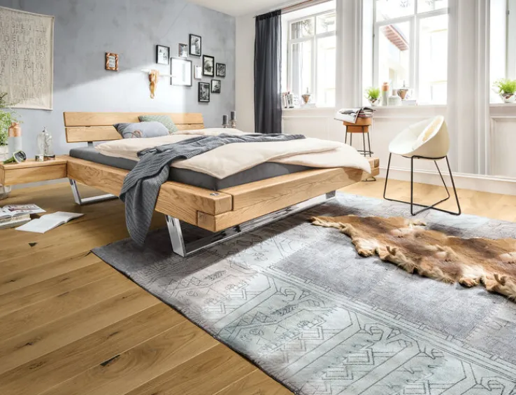 Hängekonsole rechts E-BALKE Wildeiche massiv