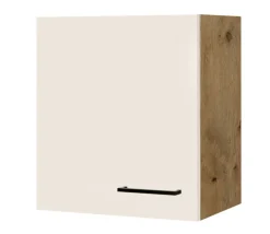 QUARTIER Hängeschrank AVILA Magnolia matt/Lancelot Oak ca.50cm