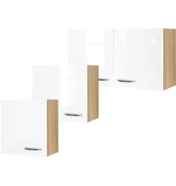 QUARTIER Hängeschrank LUKE Sonoma Eiche /weiß 60 cm