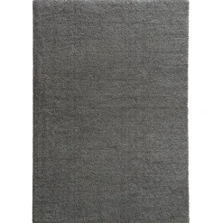Hochflorteppich SALERNO 67 x 130 cm grau