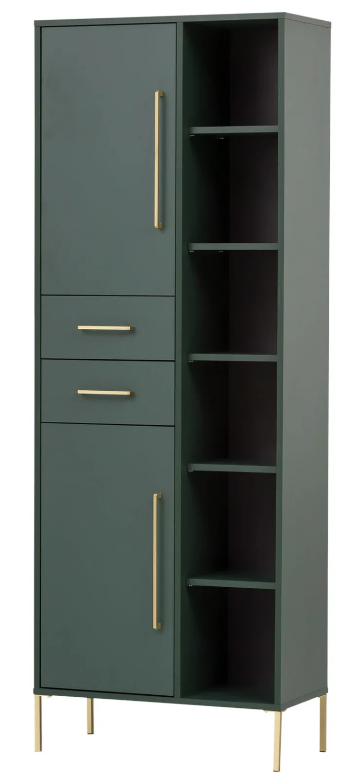 Hochschrank 67,1 x 184,3 cm KENT Waldgrün