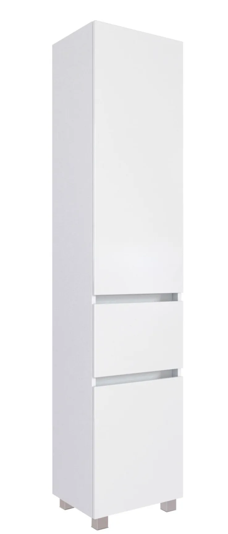 Hochschrank BAABE 40 x 180 cm Weiß matt