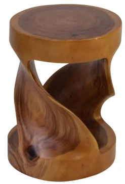 CASAVANTI Hocker rund Suarholz massiv