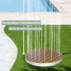 holz4home Gartendusche FLOOR 71 cm WPC