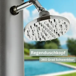 holz4home Gartendusche SOLAR 38 Liter