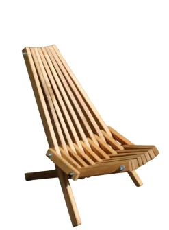 holz4home Outdoor Loungestuhl SKANDI naturfarbig