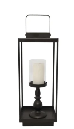 HOUSE OF NATURE Laterne GALDA 53 cm Metall /klar