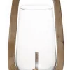 HOUSE OF NATURE Windlicht AGIRA 42 cm Holz /klar
