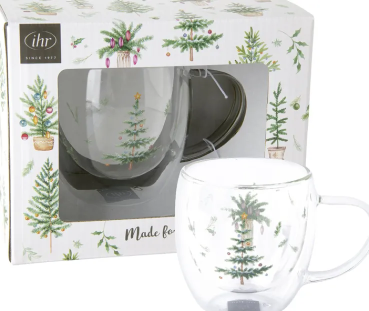 ihr Teeglas FESTIVE HOLIDAYS Glas 85 x 85 x 9 cm Grün