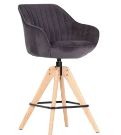 INTERhome Barhocker CHILL grau/ braun