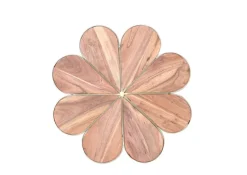 INTERhome Beistelltisch BLOOM Akazie Massiv natur