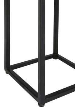 INTERhome Beistelltisch CHUCK Akazie Massivholz Set 2-tlg. Durchmesser 23/19 cm pulverbeschichtet Natur