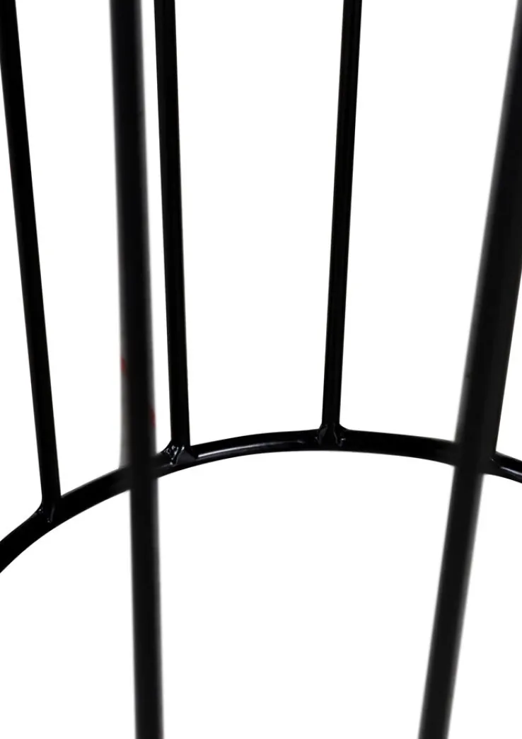 INTERhome Beistelltisch CHUCK Marmor Ø 30 cm Höhe 56 cm Marmor-Dekor Weiß