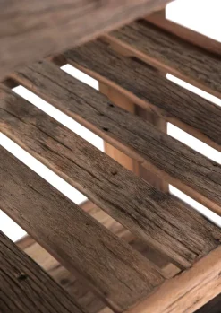 INTERhome Beistelltisch COCINA weiß/ braun