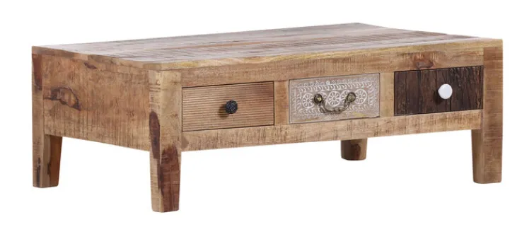 INTERhome Couchtisch PUNO 100 x 70 cm braun