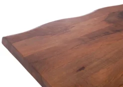 INTERhome Esstisch NORMANDY 200 x 100 cm braun/ schwarz