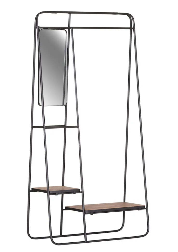 INTERhome Garderobe DRESSCODE 65 x 190 cm schwarz/ braun