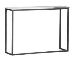 INTERhome Konsolentisch GATSBY 100 x 30 cm schwarz/ weiß