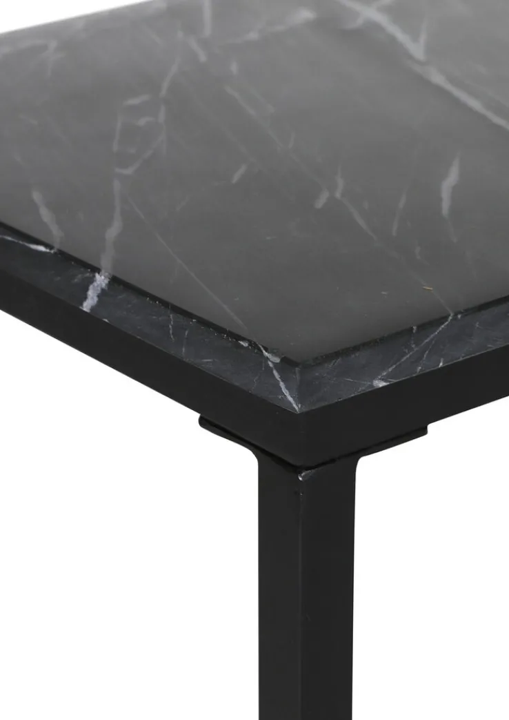 INTERhome Konsolentisch GATSBY 100 x 30 cm schwarz/ weiß