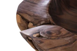 INTERhome Schale 50 x 10 cm Teak Holz