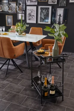 INTERTRADING Bilderrahmen MADRID 30 x 30 cm schwarz