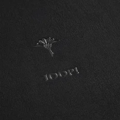 JOOP! Aufbewahrungskorb CORNFLOWER Kunstleder Textil 24,5 x 33 x 6 cm Anthrazit-Schwarz