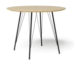 JOOP! Esstisch rund 200 cm NB Wildeiche