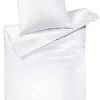 JOOP! Mako-Satin-Bettwäsche ATELIER 155 x 220 cm weiß