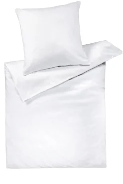 JOOP! Mako-Satin-Bettwäsche ATELIER 155 x 220 cm weiß