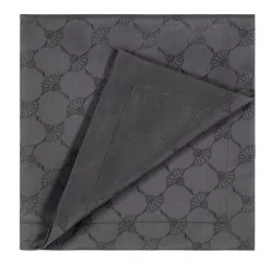 JOOP! Servietten-Set CORNFLOWER ALLOVER 2er Set graphitgrau