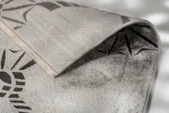 JOOP! Teppich CORNFLOWER DOUBLE 140 x 200 cm silberfarbig