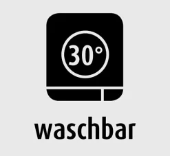 JOOP! Wohndecke MELANGE DOUBLEFACE 150 x 200 cm schwarz/grau