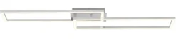 JUST LIGHT LED Deckenlampe IVEN 19,8 x 101,6 cm stahlfarbig