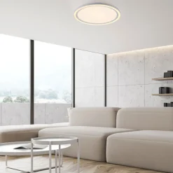 JUST LIGHT LED Deckenlampe BEDGING 40 cm weiß