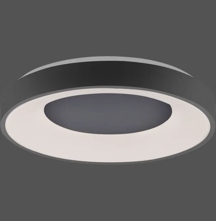 JUST LIGHT LED Deckenlampe ANIKA 50 cm anthrazit