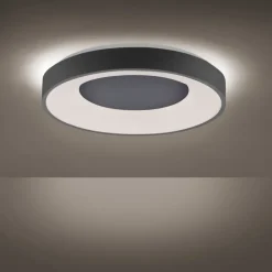 JUST LIGHT LED Deckenlampe ANIKA 50 cm anthrazit