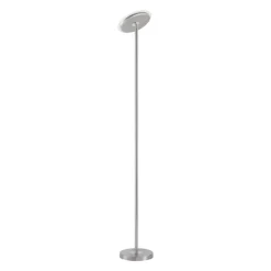 JUST LIGHT LED Stehlampe HANS 181 cm stahlfarbig