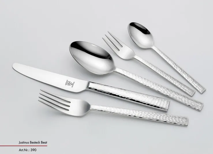 JUSTINUS Besteck-Set BEAT 60-teilig Edelstahl