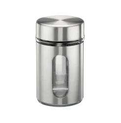 JUSTINUS Gewürzglas LIFESTYLE 75 ml Edelstahl silberfarbig