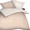 kaeppel Satin-Bettwäsche ETERNITY COMBO 155 x 220 cm natur
