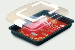 KAISER Backform 42 x 29 x 4 cm Kunststoff schwarz